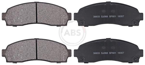 Brake Pad Set, disc brake 38833