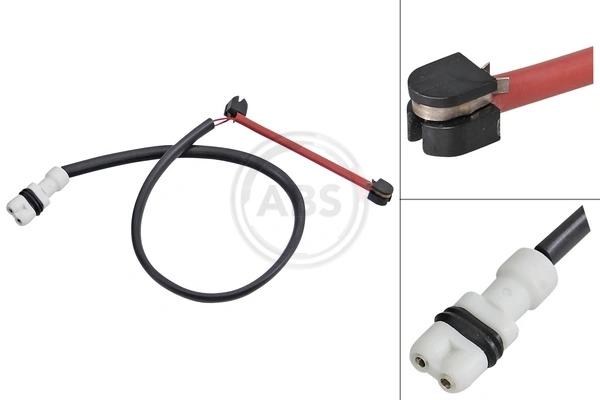 Warning Contact, brake pad wear 39661