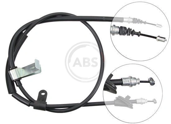 Cable Pull, parking brake K16887