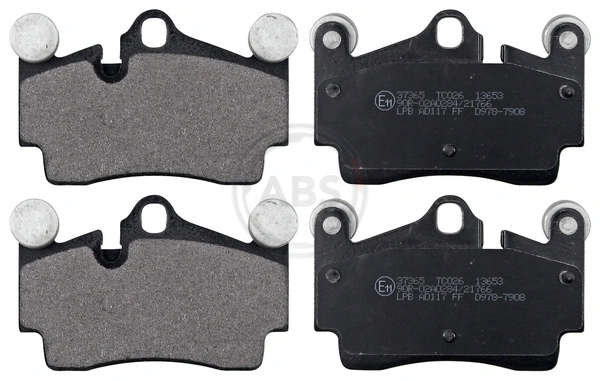 Brake Pad Set, disc brake 37365