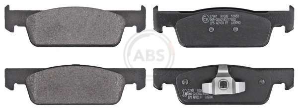 Brake Pad Set, disc brake 37961