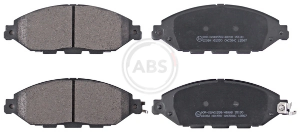 Brake Pad Set, disc brake 35130