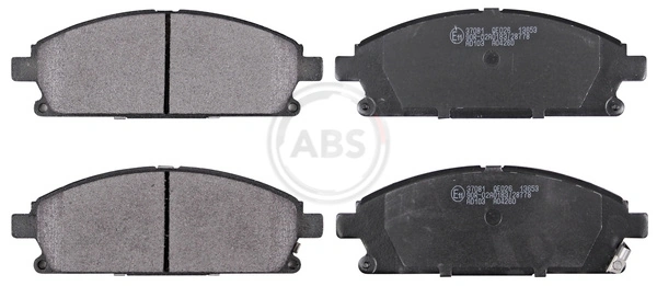 Brake Pad Set, disc brake 37081