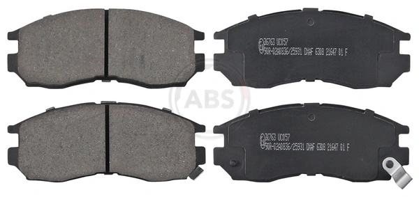 Brake Pad Set, disc brake 36763