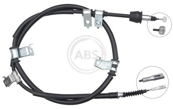 Cable Pull, parking brake K18550