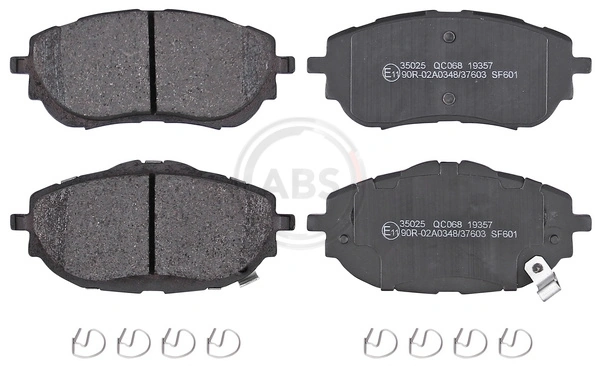Brake Pad Set, disc brake 35025