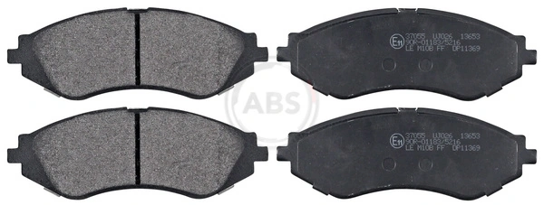 Brake Pad Set, disc brake 37055
