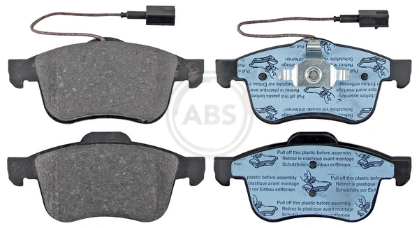 Brake Pad Set, disc brake 37485