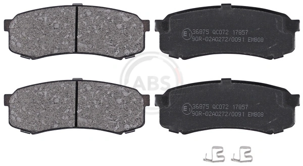 Brake Pad Set, disc brake 36875