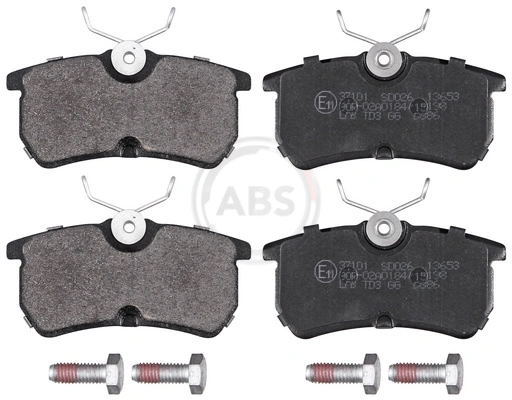 Brake Pad Set, disc brake 37101