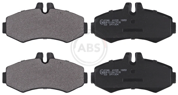 Brake Pad Set, disc brake 37095