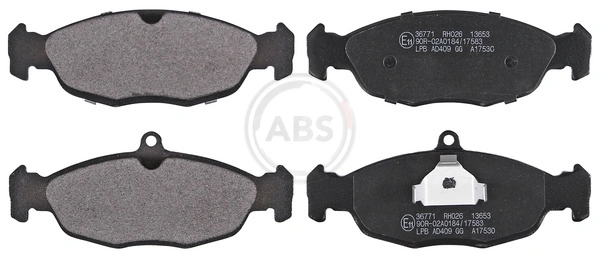 Brake Pad Set, disc brake 36771