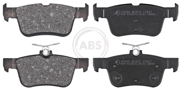 Brake Pad Set, disc brake 35060