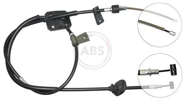Cable Pull, parking brake K12638