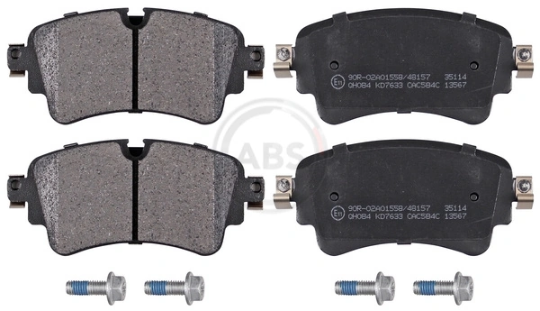 Brake Pad Set, disc brake 35114