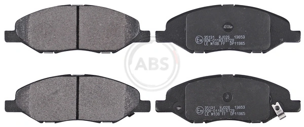Brake Pad Set, disc brake 35131