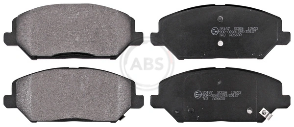 Brake Pad Set, disc brake 35187