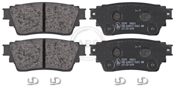 Brake Pad Set, disc brake 35291