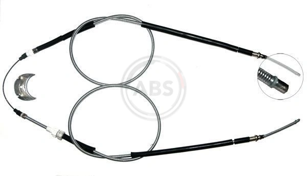 Cable Pull, parking brake K10685