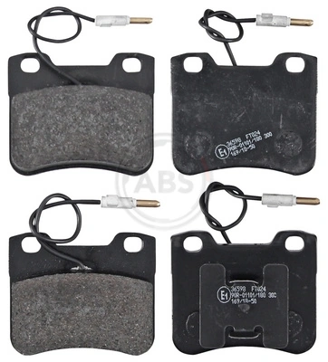 Brake Pad Set, disc brake 36598