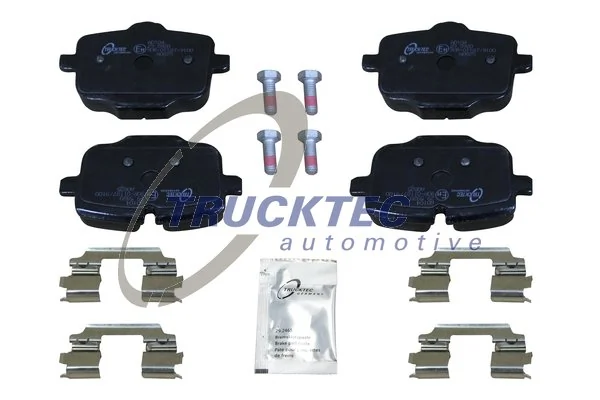 Brake Pad Set, disc brake 08.34.158