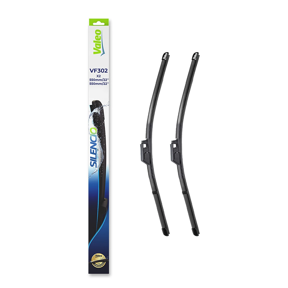 Wiper Blade SILENCIO FLAT BLADE SET 574303
