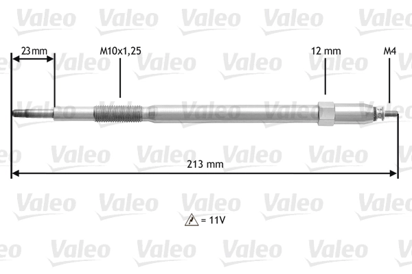 VALEO 345221 Glow Plug