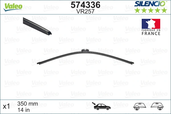 Wiper Blade SILENCIO REAR 574336