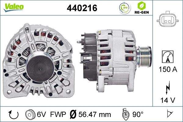 VALEO 440216 Alternator