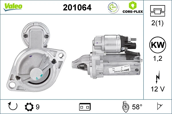VALEO 201064 Starter