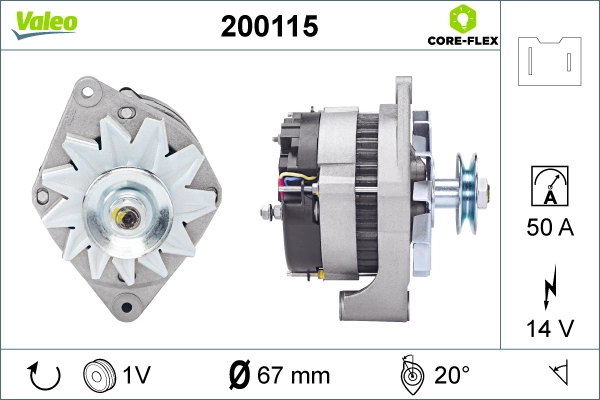 VALEO 200115 Alternator