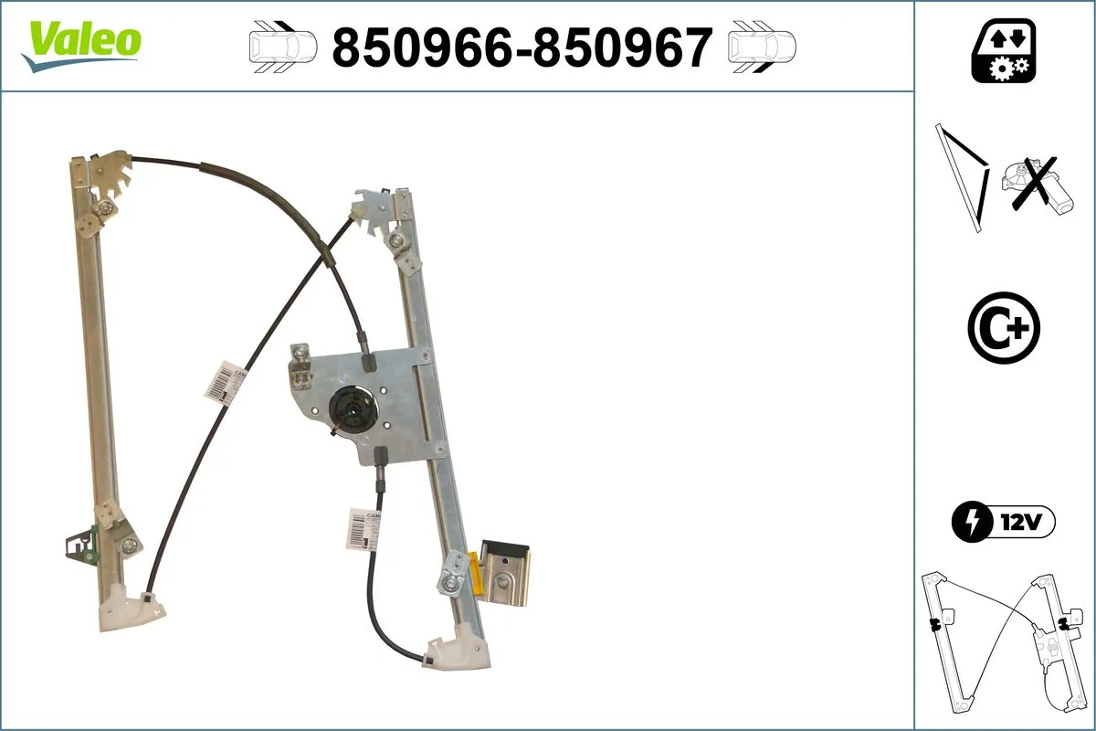 VALEO 850966 Window Regulator