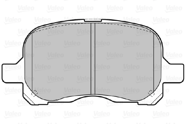 Brake Pad Set, disc brake 598579