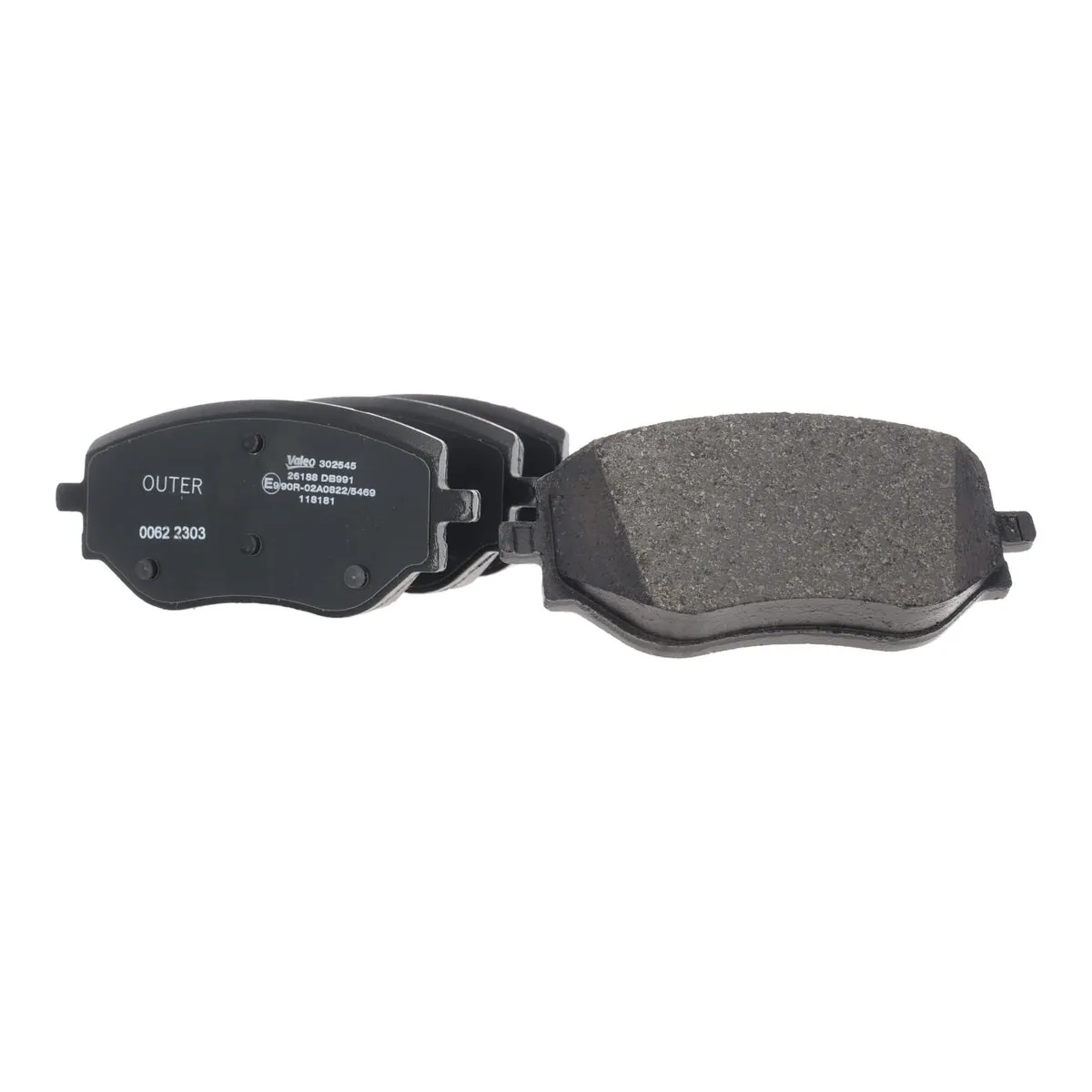 Brake Pad Set, disc brake FIRST 302545