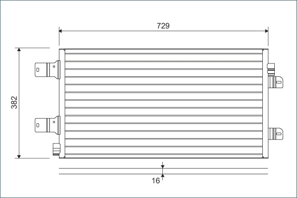 Condenser, air conditioning 814003