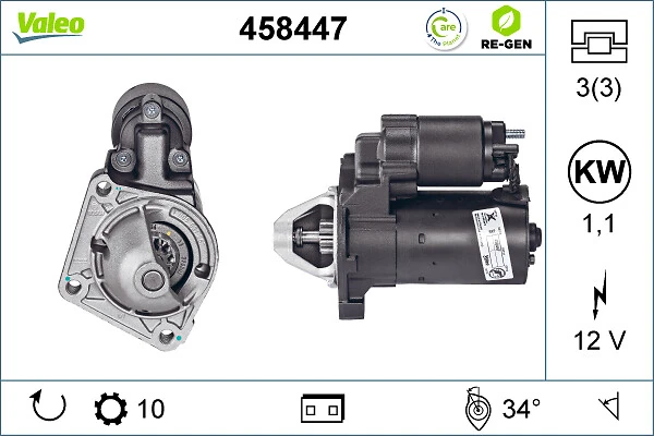 VALEO 458447 Starter
