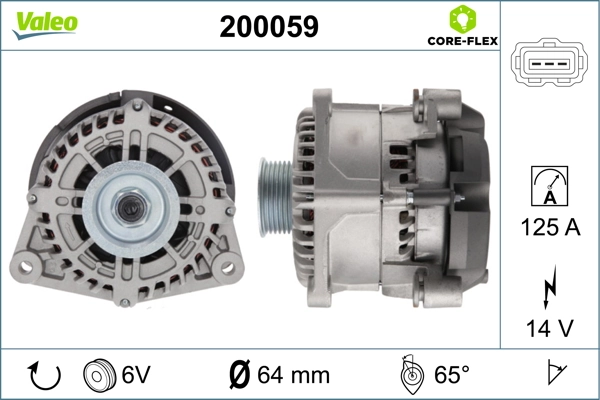 VALEO 200059 Alternator