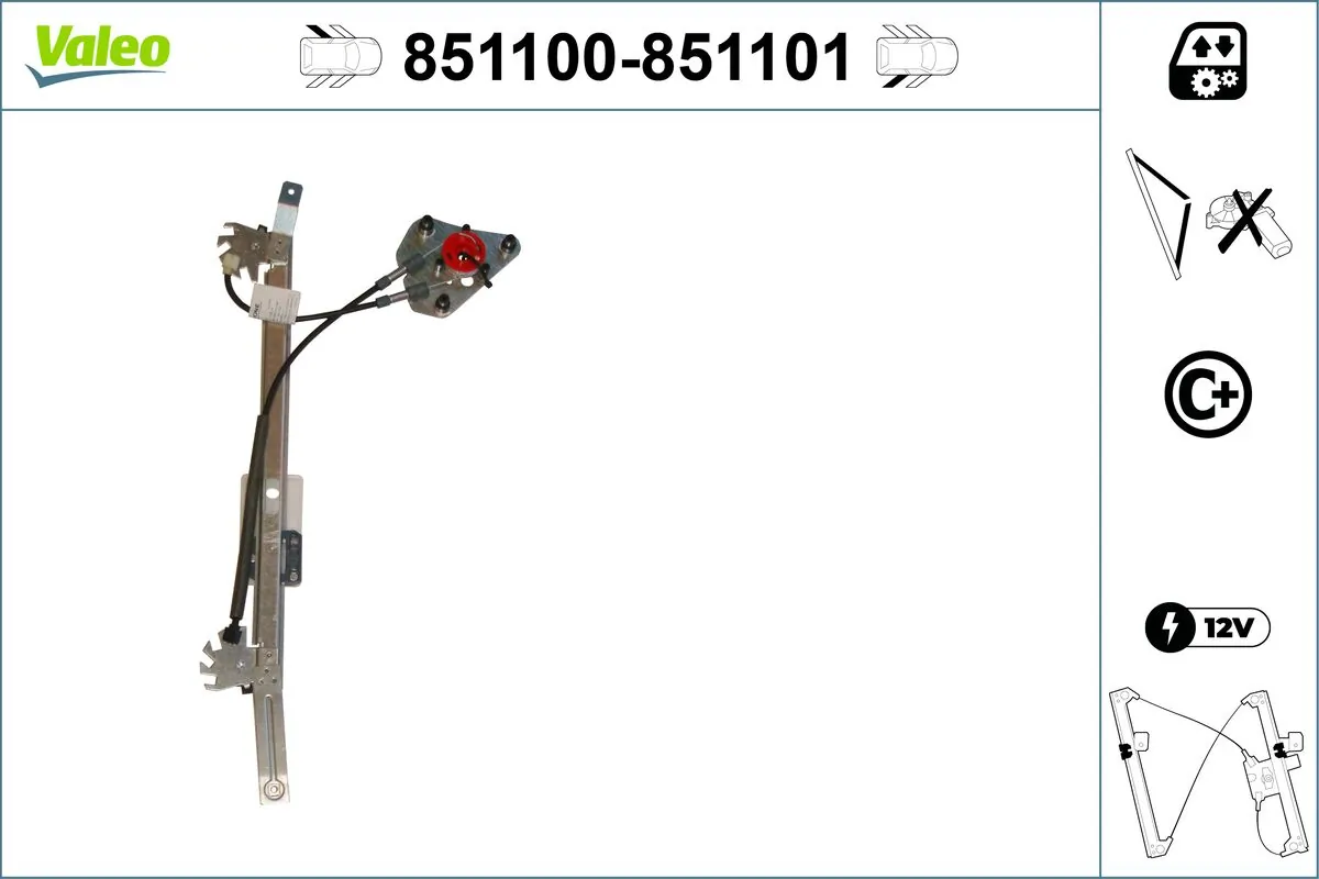 VALEO 851100 Window Regulator