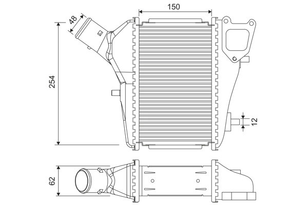 Charge Air Cooler 818686