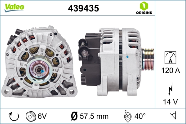VALEO 439435 Alternator