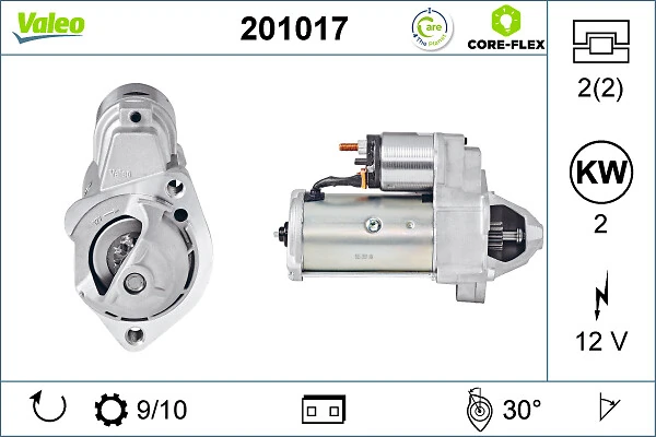 VALEO 201017 Starter