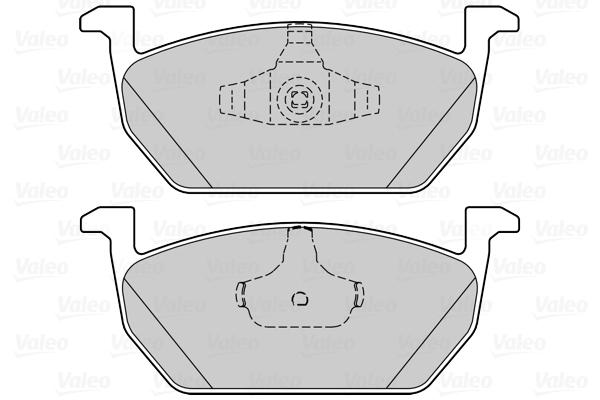 Brake Pad Set, disc brake FIRST 302317