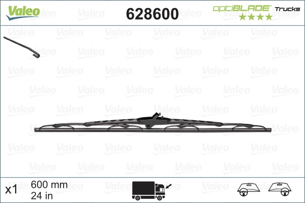 Wiper Blade OPTIBLADE TRUCKS 628600