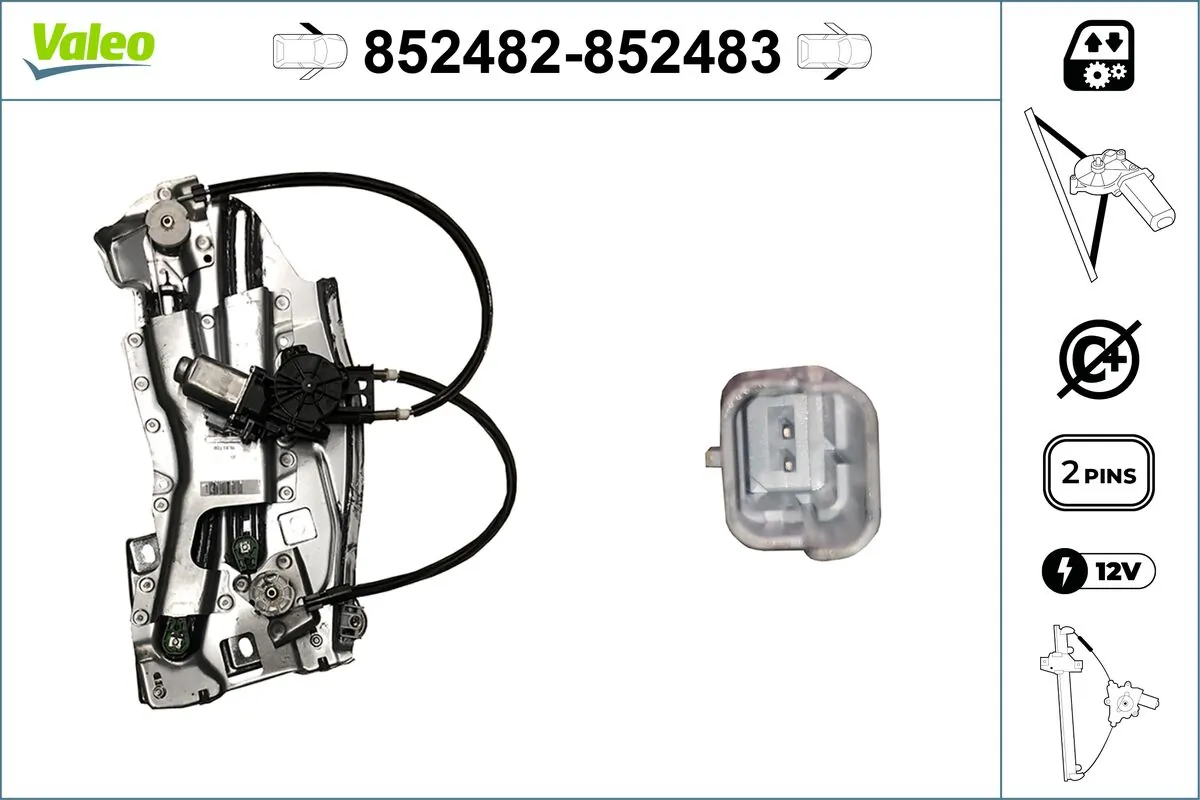VALEO 852482 Window Regulator