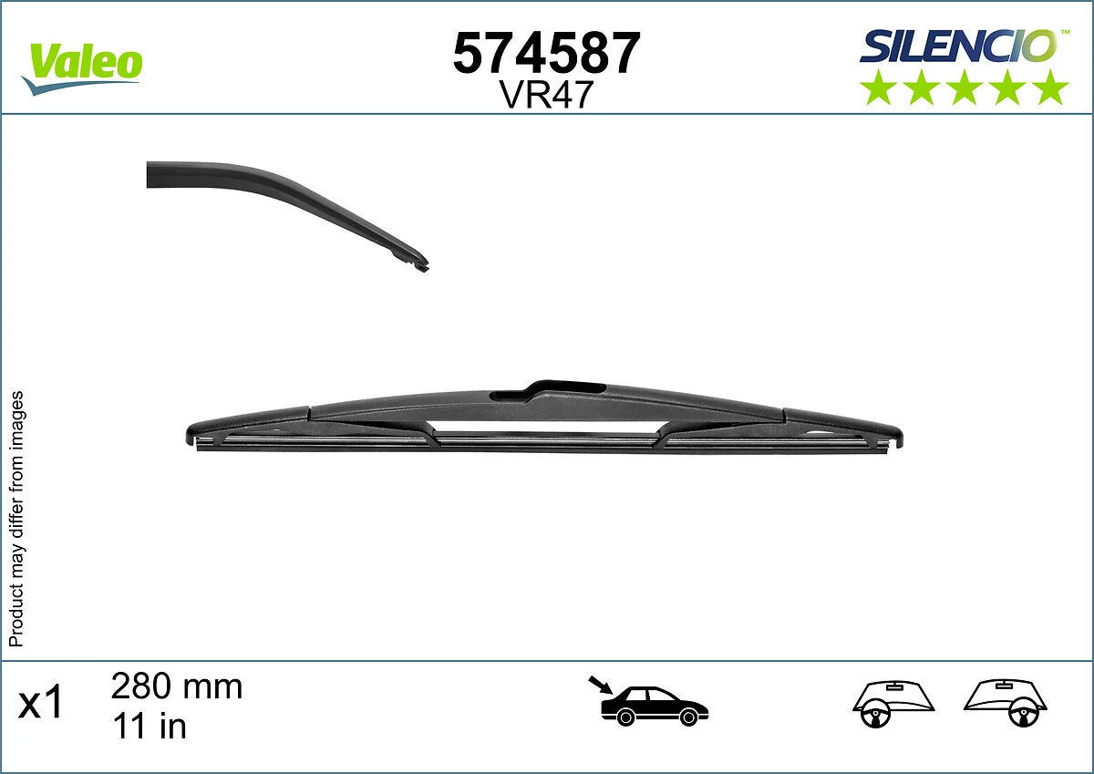 Wiper Blade SILENCIO REAR 574587