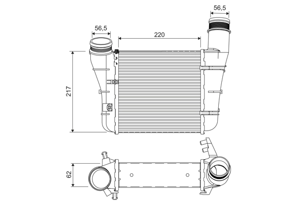 Charge Air Cooler 818757