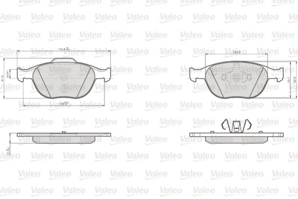 Brake Pad Set, disc brake OPTIPACK for LCV 872440