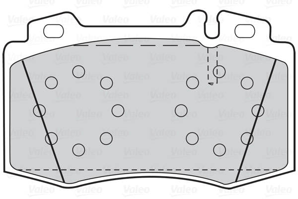 Brake Pad Set, disc brake FIRST 302044