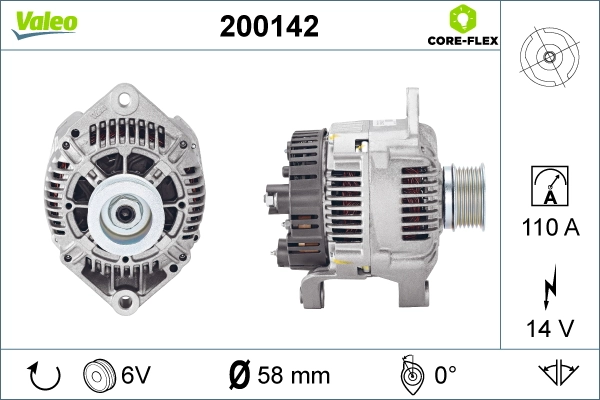 VALEO 200142 Alternator