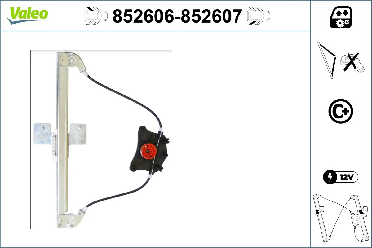 VALEO 852606 Window Regulator